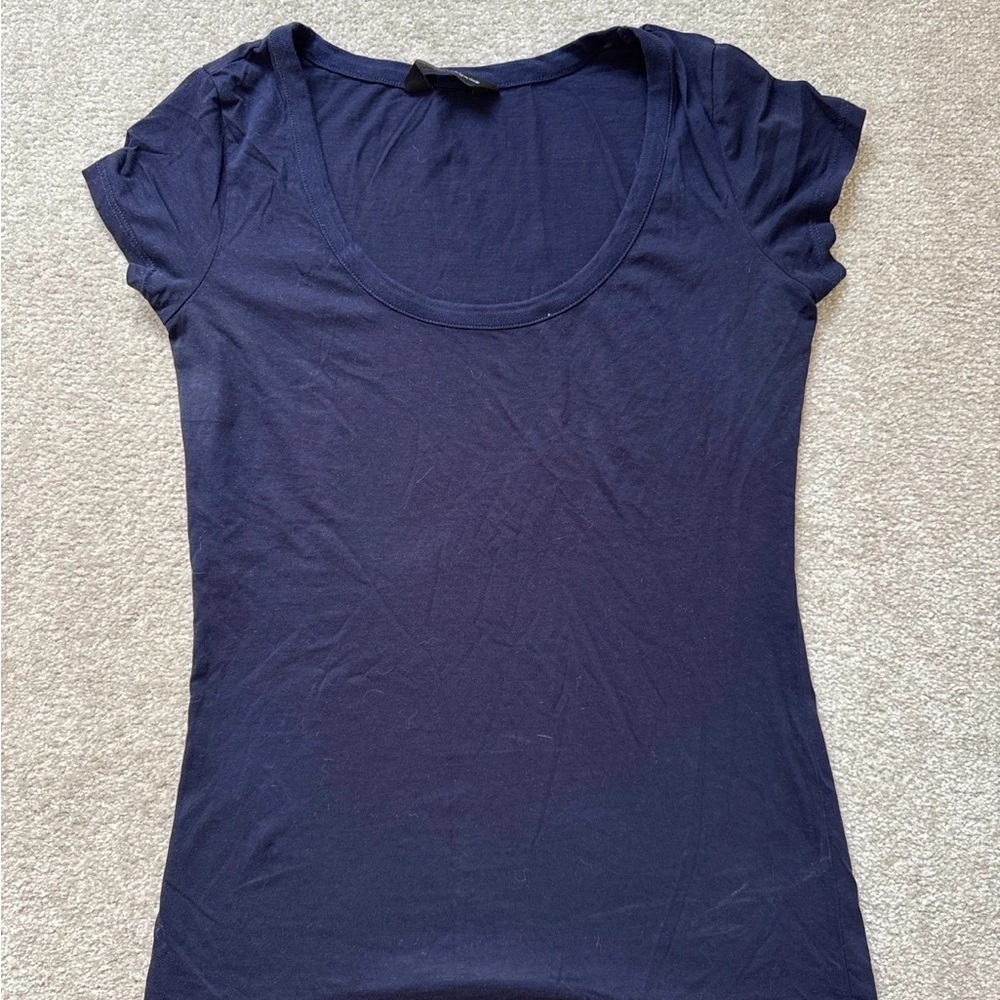 Navy Blue Women's Top